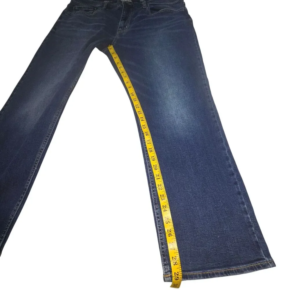 Goodfellow Mens Denim Blue‎ Jeans 40Wx30L Straight Leg Total Flex